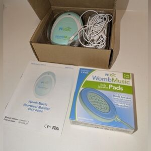 Wusic Womb Music Belly Speaker And Pads